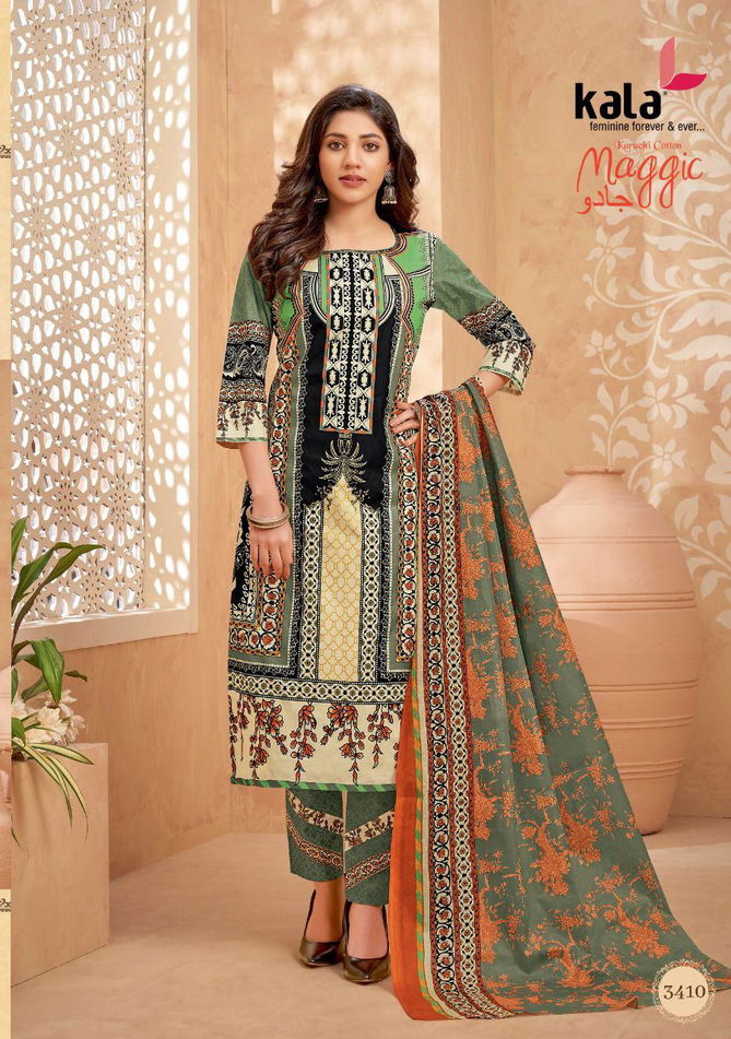 Kala Maggic 15 Karachi Cotton Regular Wear Printed Dress Material Collection